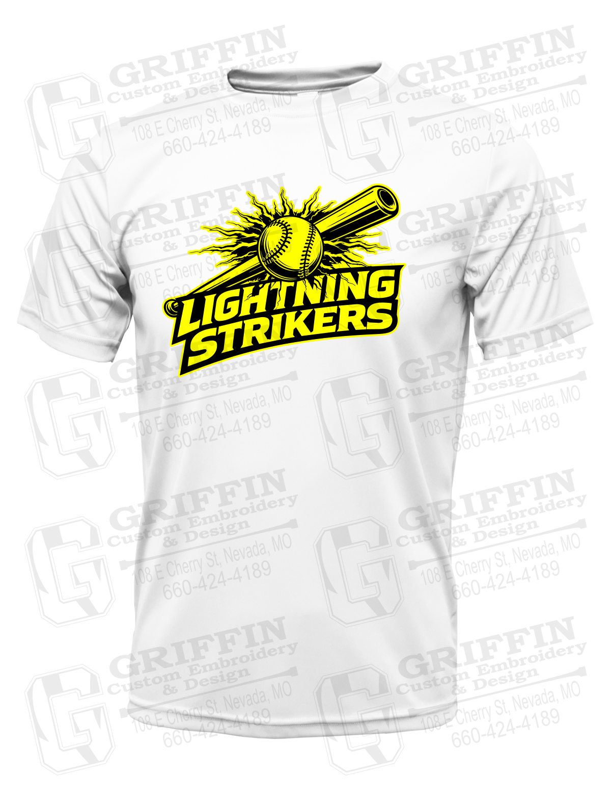 Dry-Fit Short Sleeve T-Shirt - Lightning Strikers