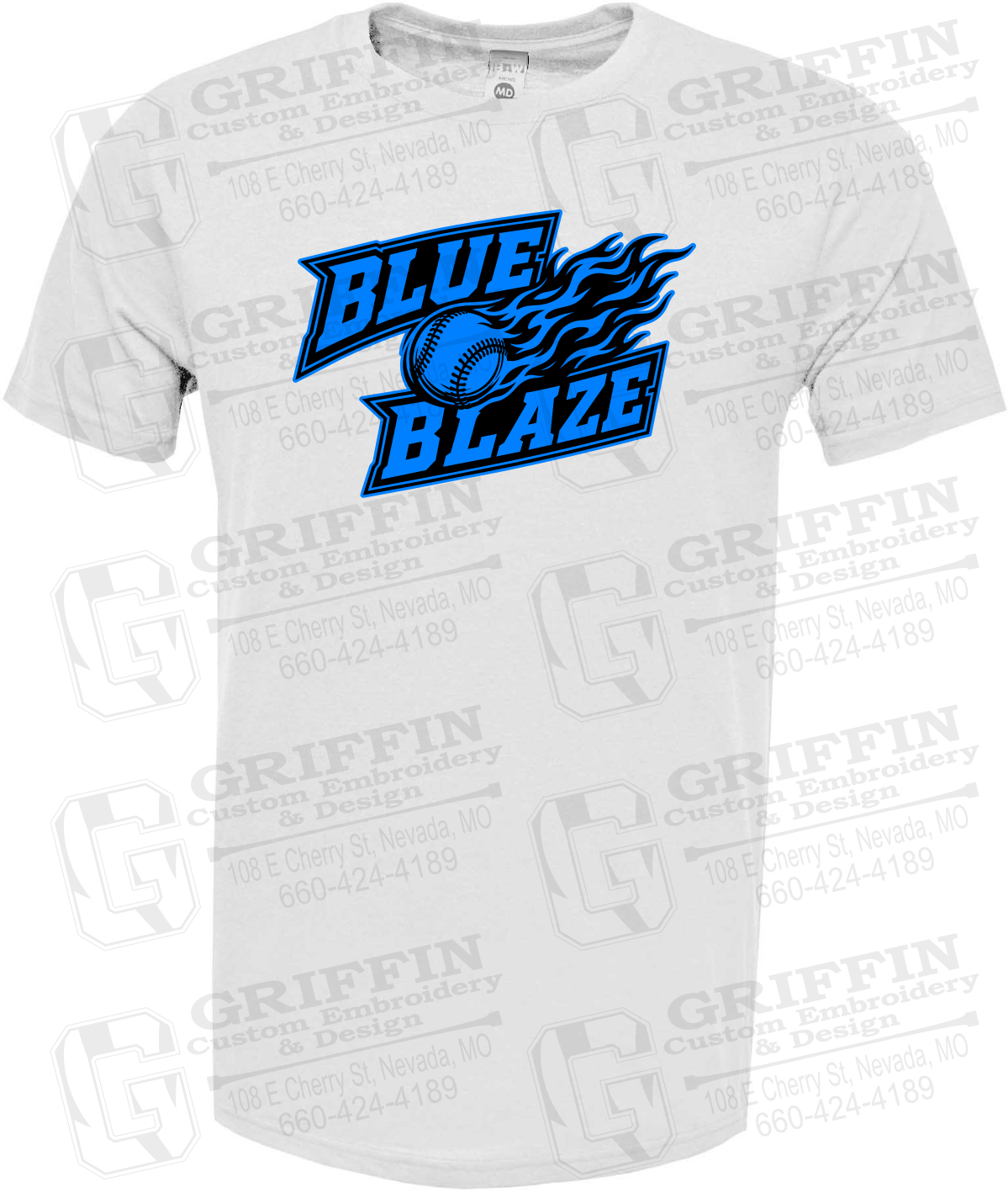 Soft-Tek Short Sleeve T-Shirt - Blue Blaze