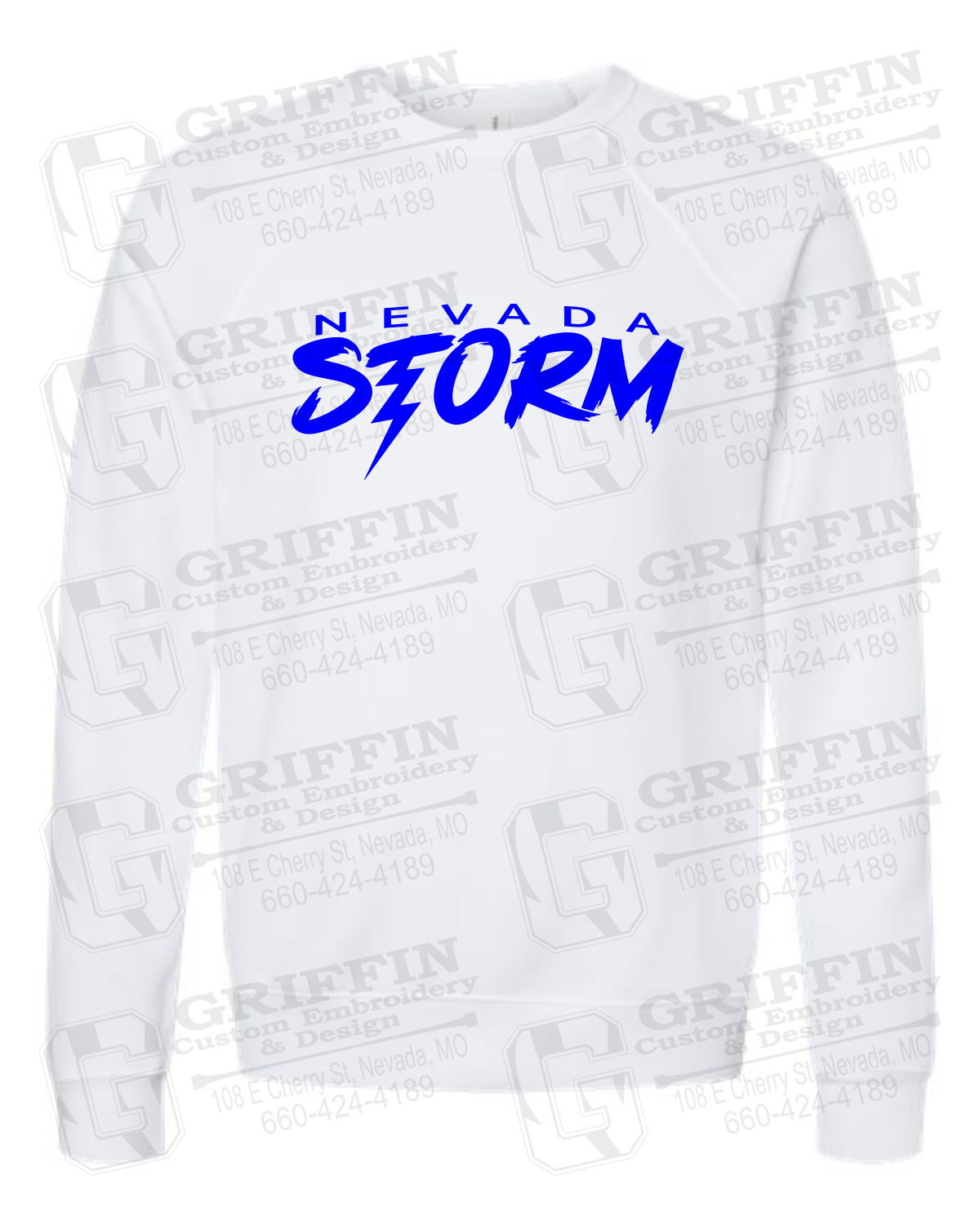 Sponge Fleece Sweatshirt - Basketball - Nevada Storm