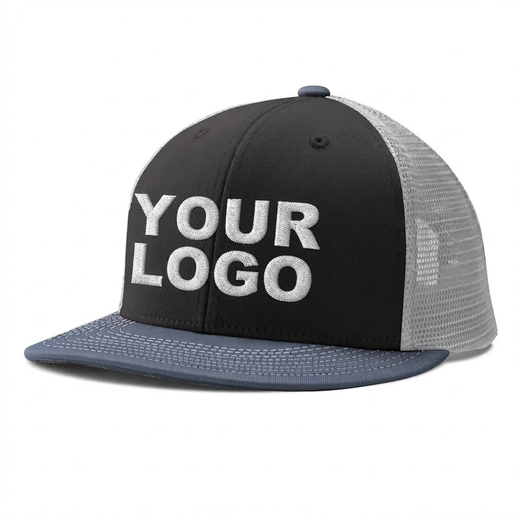 Custom Performance Trucker Snapback Cap (3-4 Weeks Lead Time)