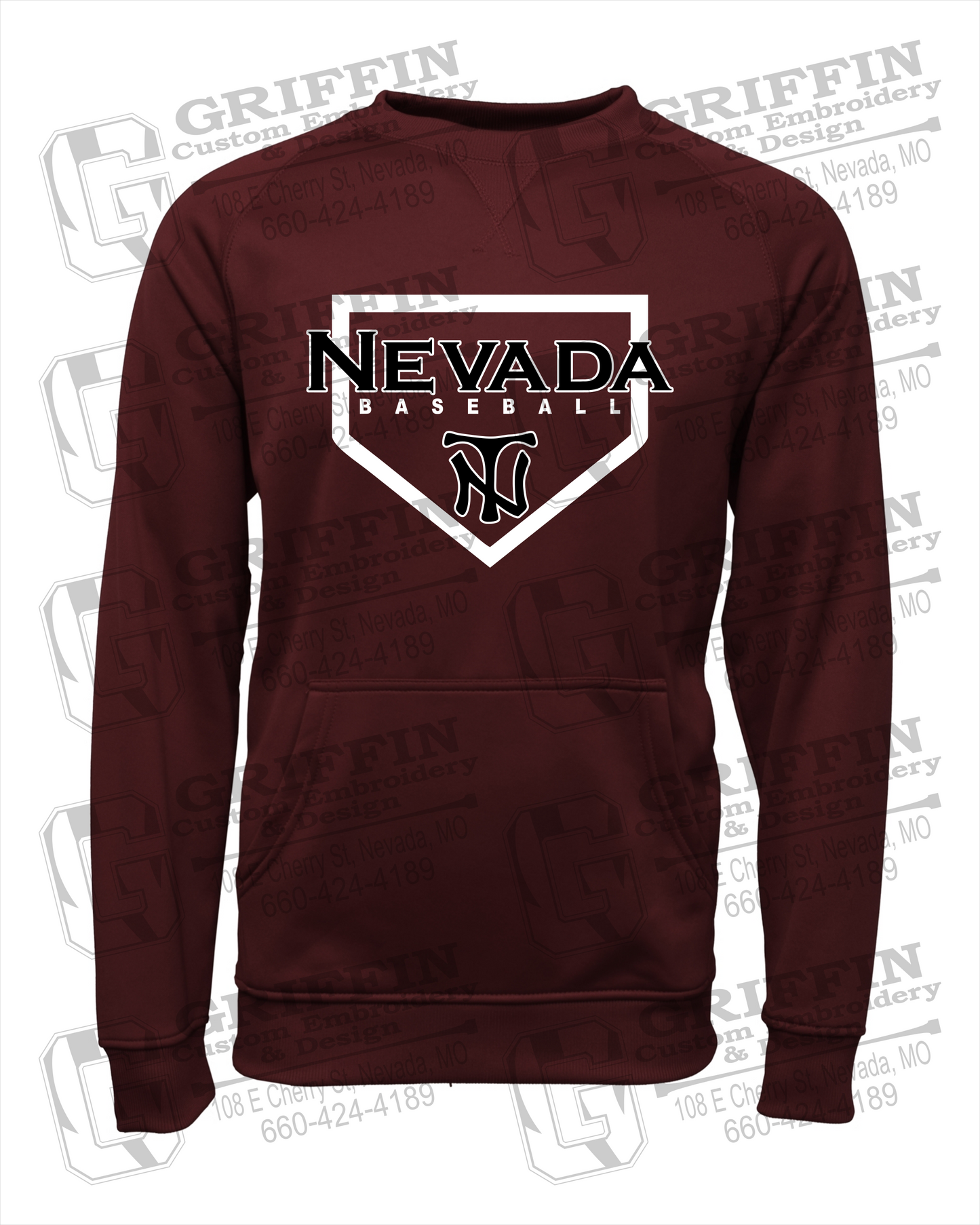 Nevada Tigers 21-S Sweatshirt - Baseball