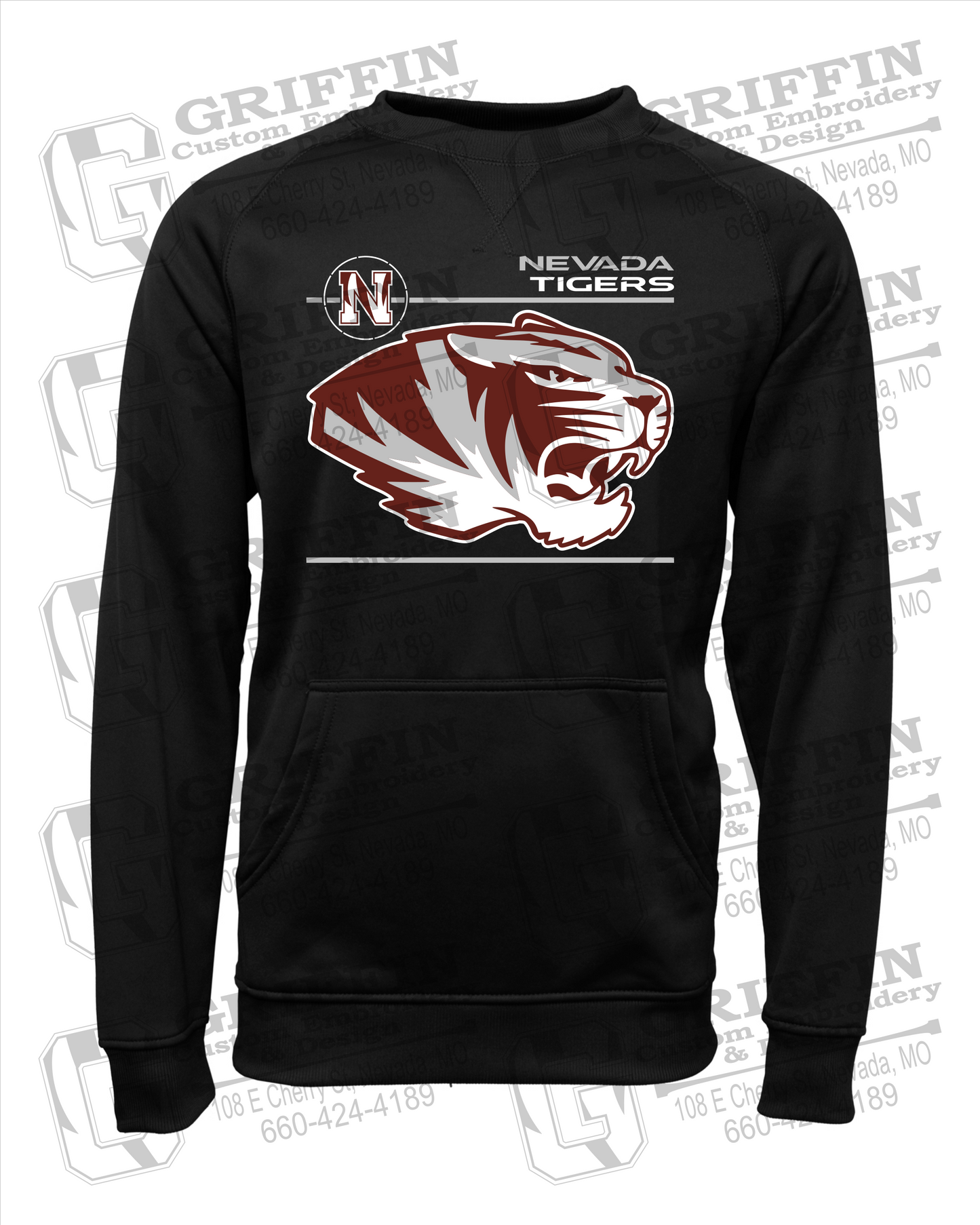 Nevada Tigers 22-D Youth Sweatshirt