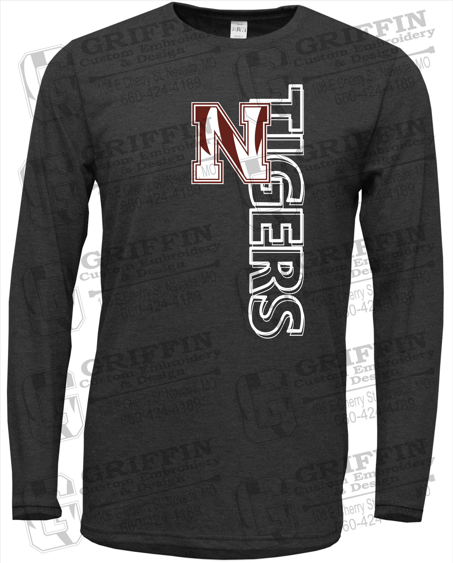 Nevada Tigers 22-F Long Sleeve T-Shirt