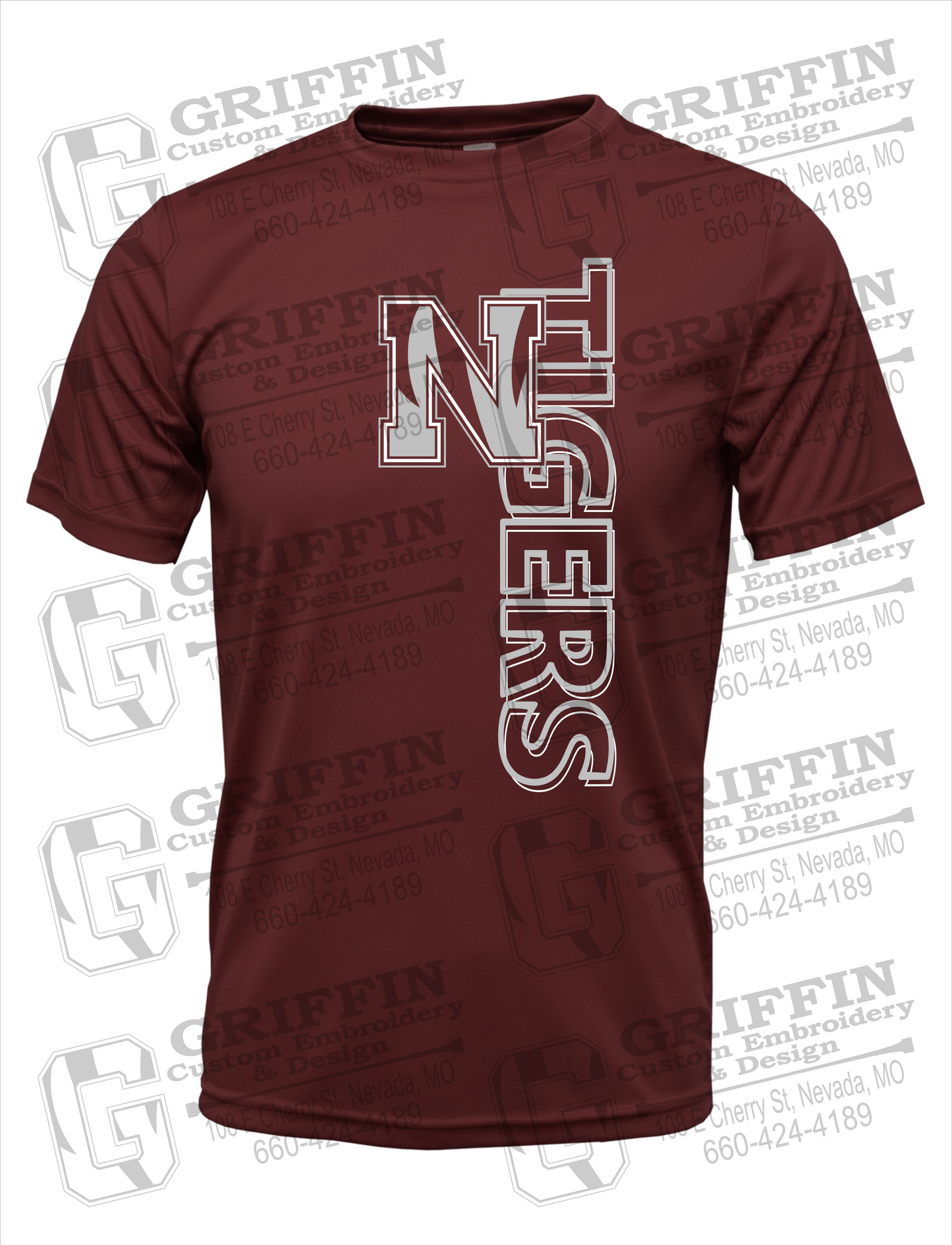 Nevada Tigers 22-F Dry-Fit T-Shirt