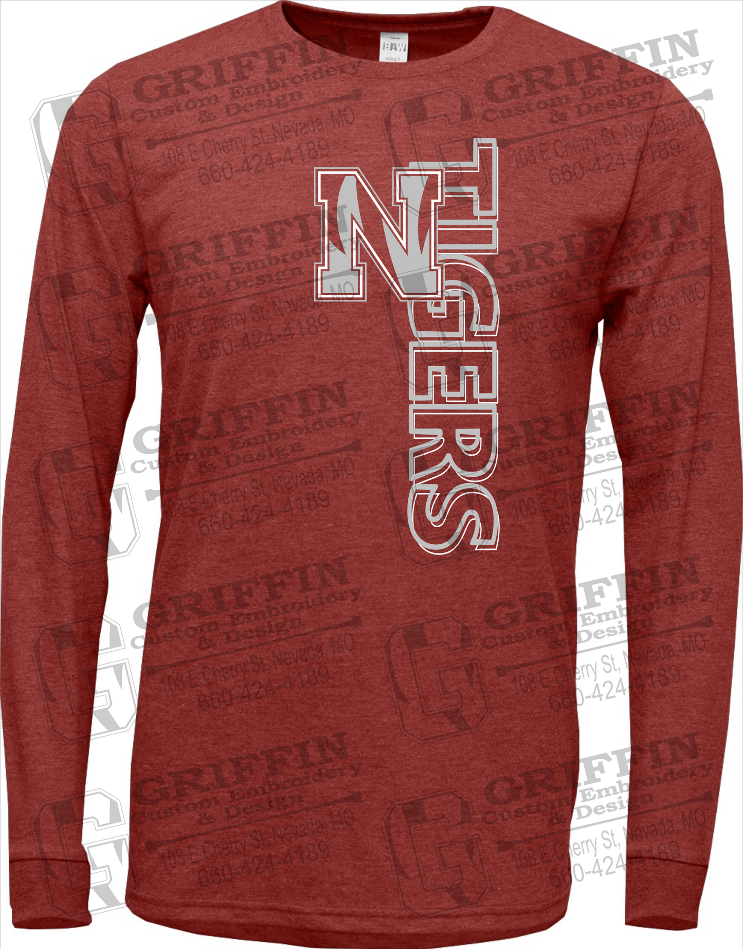 Nevada Tigers 22-F Long Sleeve T-Shirt