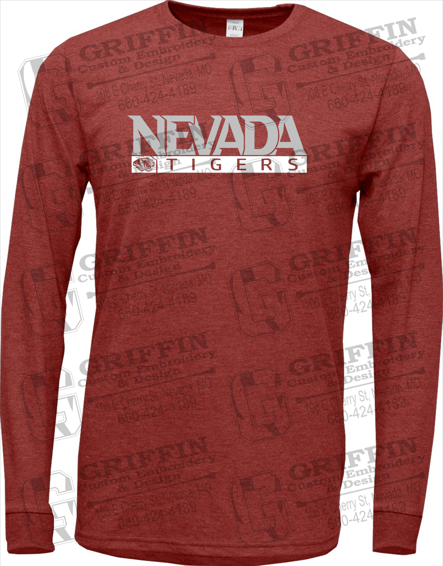 Nevada Tigers 22-G Long Sleeve T-Shirt