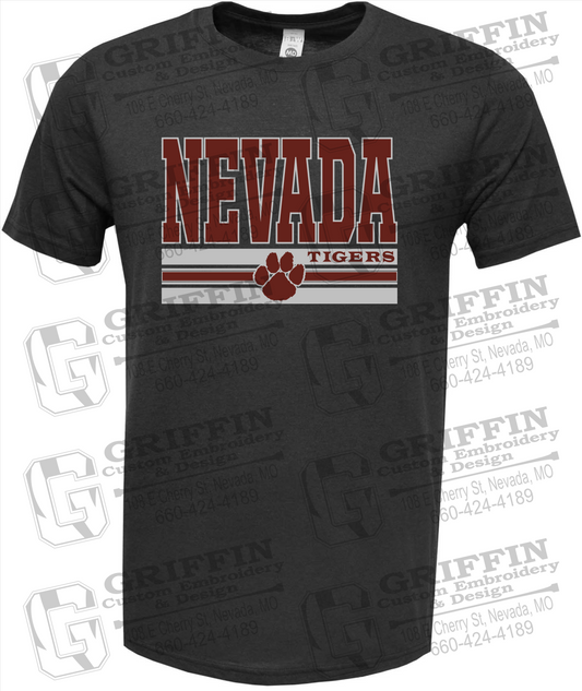 Soft-Tek Short Sleeve T-Shirt - Nevada Tigers 22-V