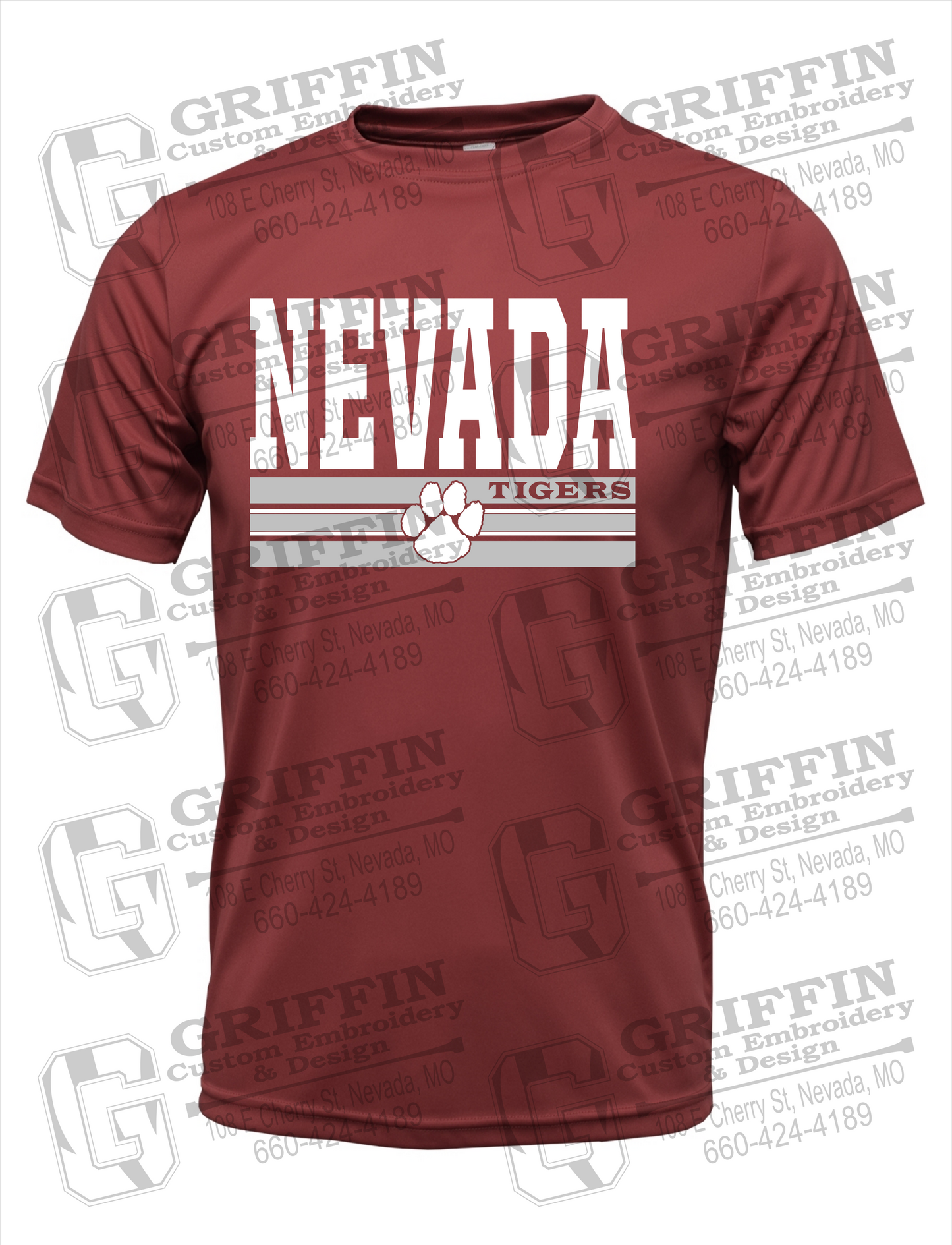 Nevada Tigers 22-V Dry-Fit T-Shirt