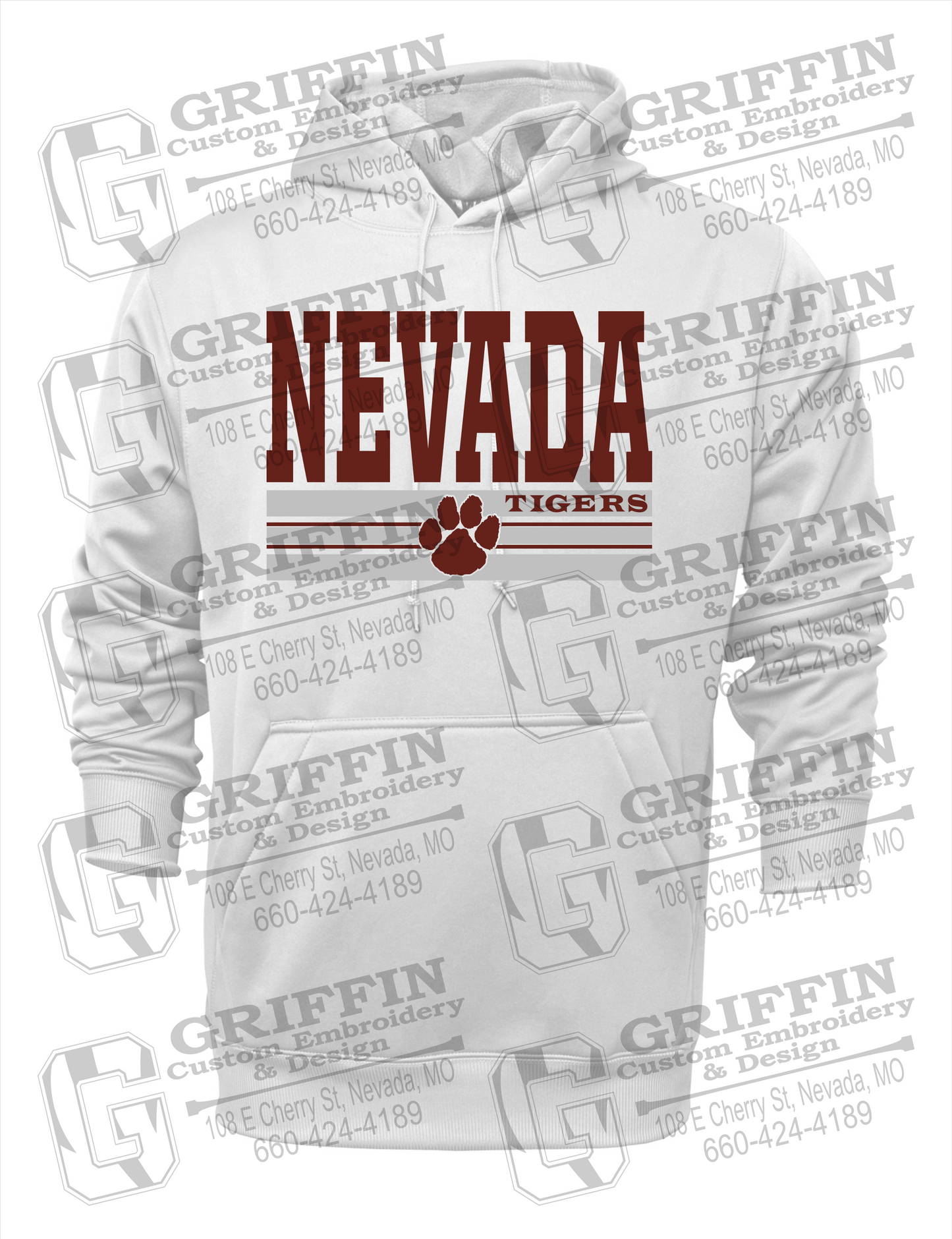 Nevada Tigers 22-V Youth Hoodie