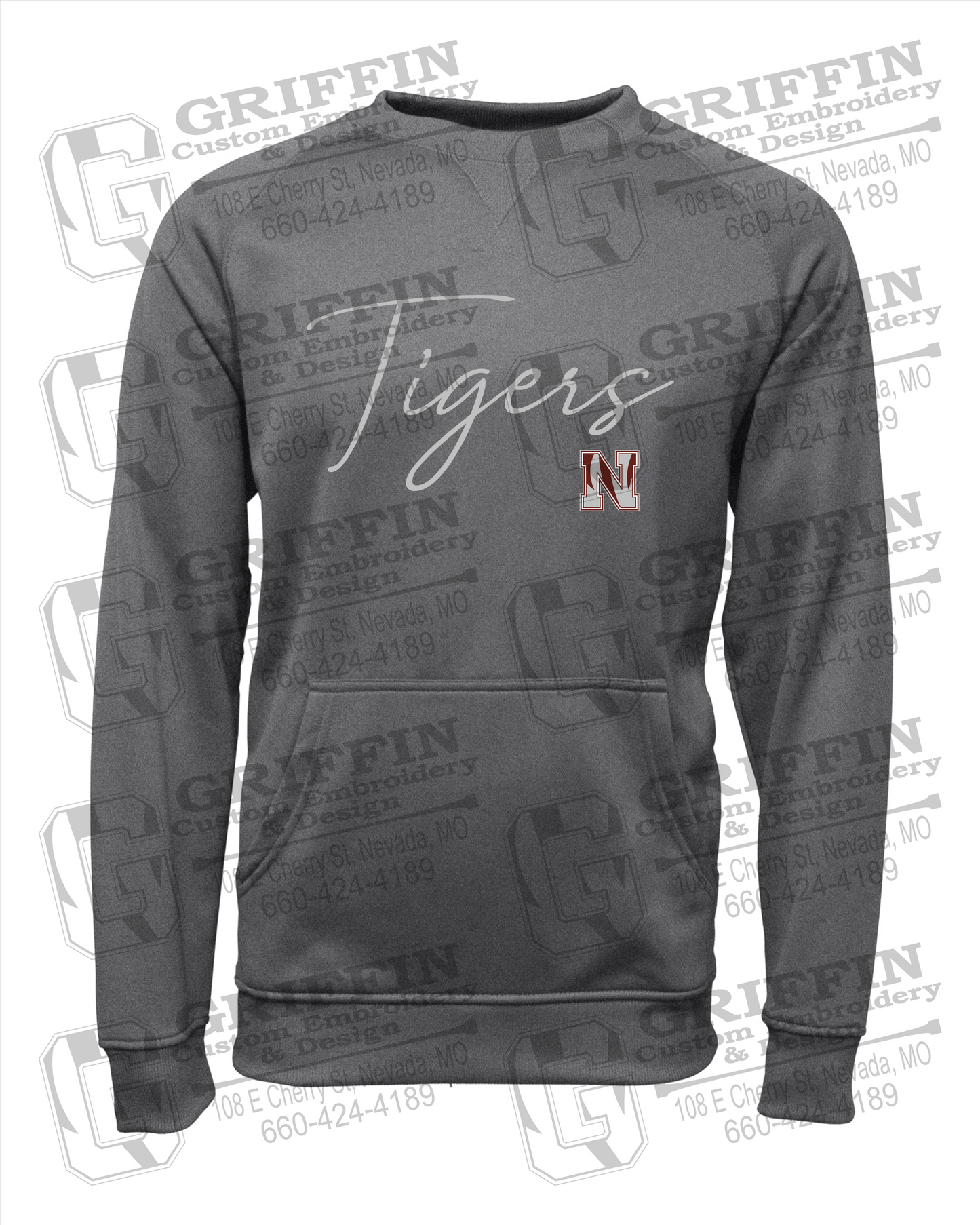 Nevada Tigers 23-A Youth Sweatshirt