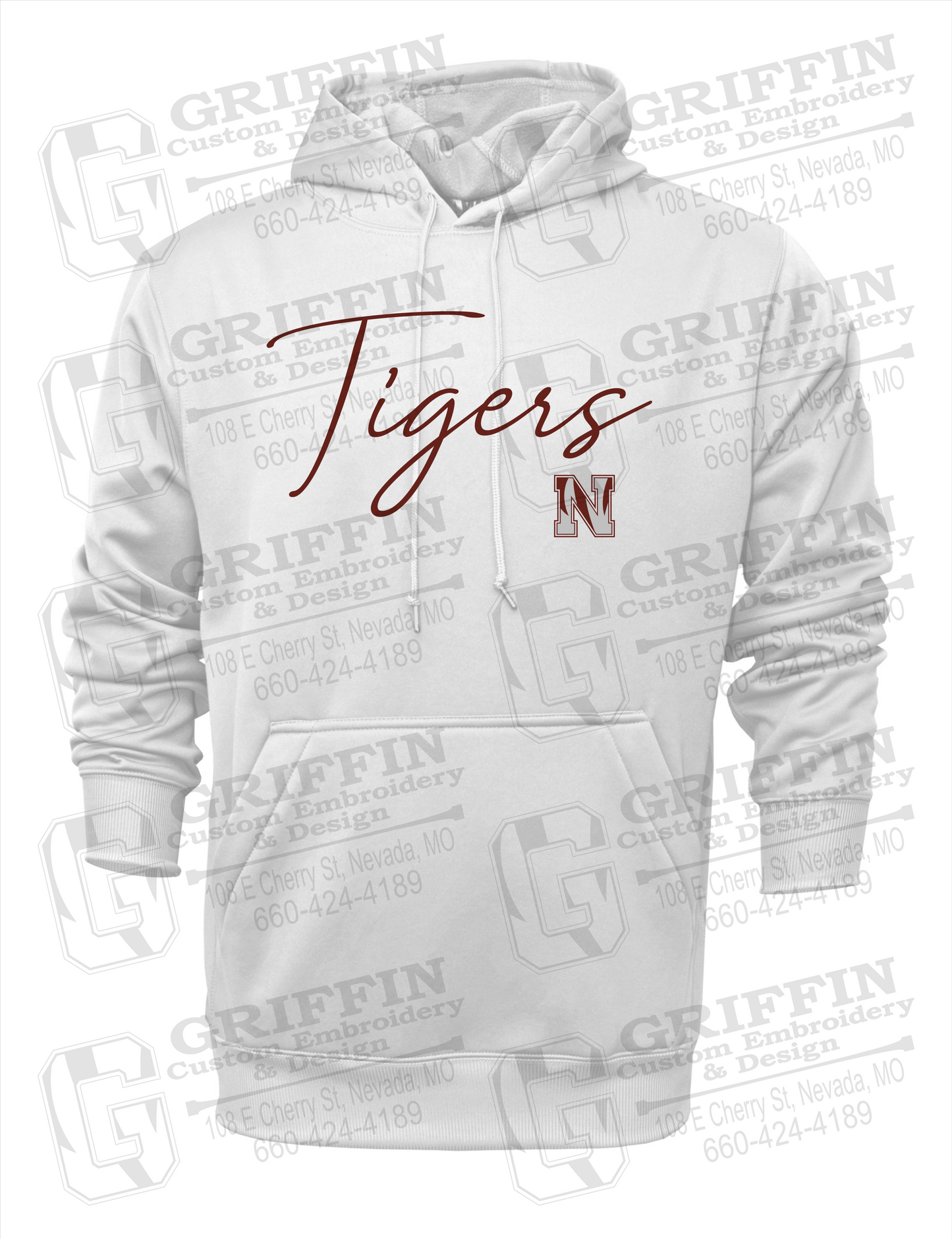 Nevada Tigers 23-A Youth Hoodie