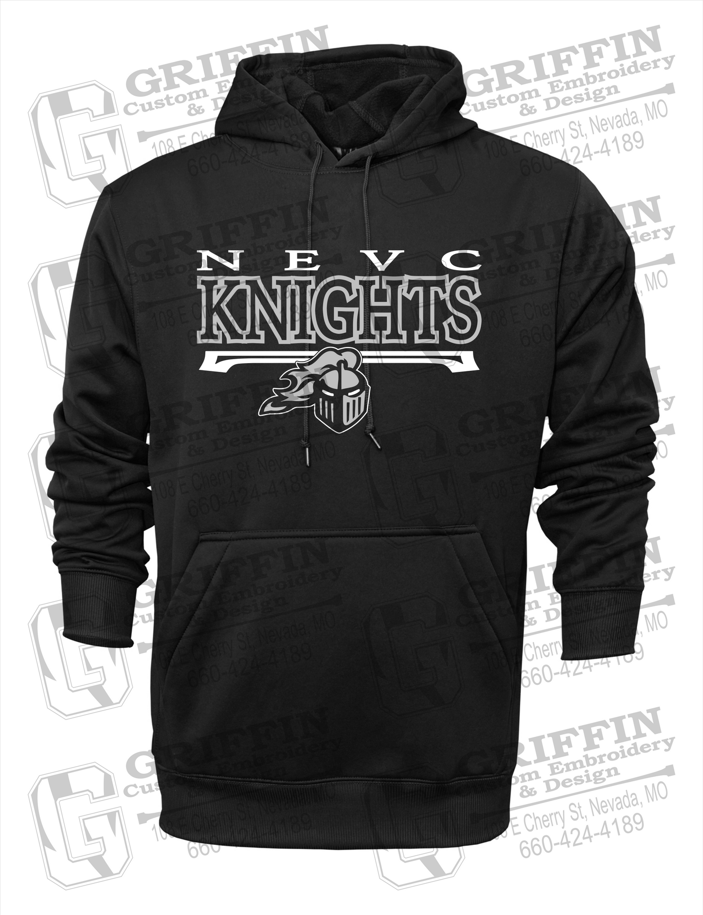NEVC Knights 23-A Youth Hoodie