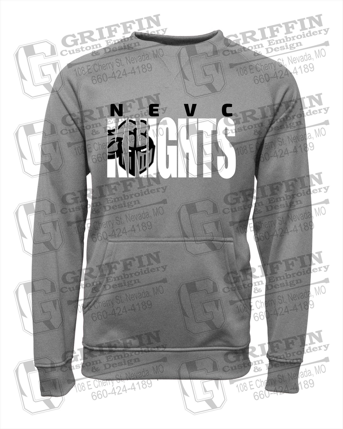 NEVC Knights 23-B Youth Sweatshirt