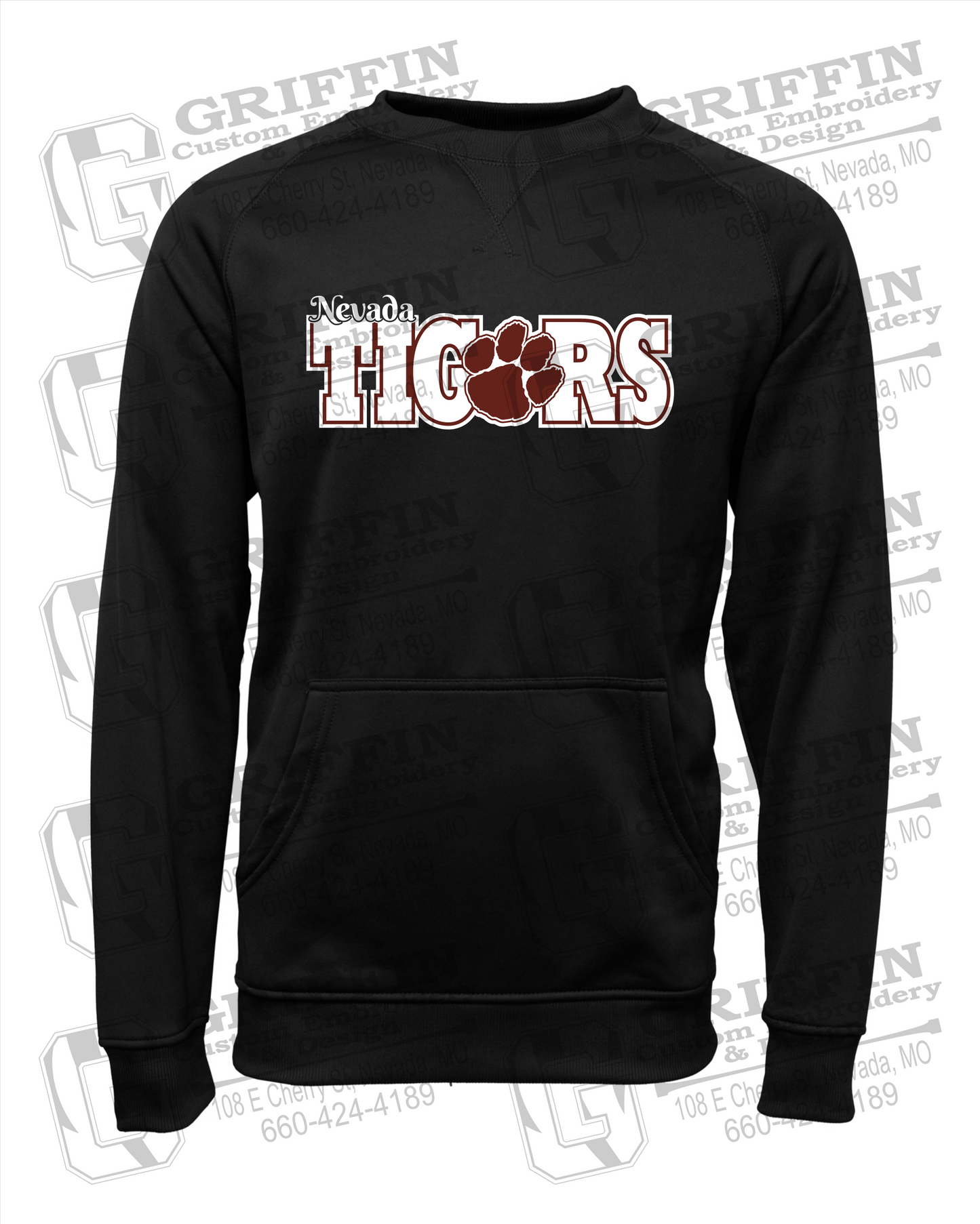 Nevada Tigers 23-D Youth Sweatshirt