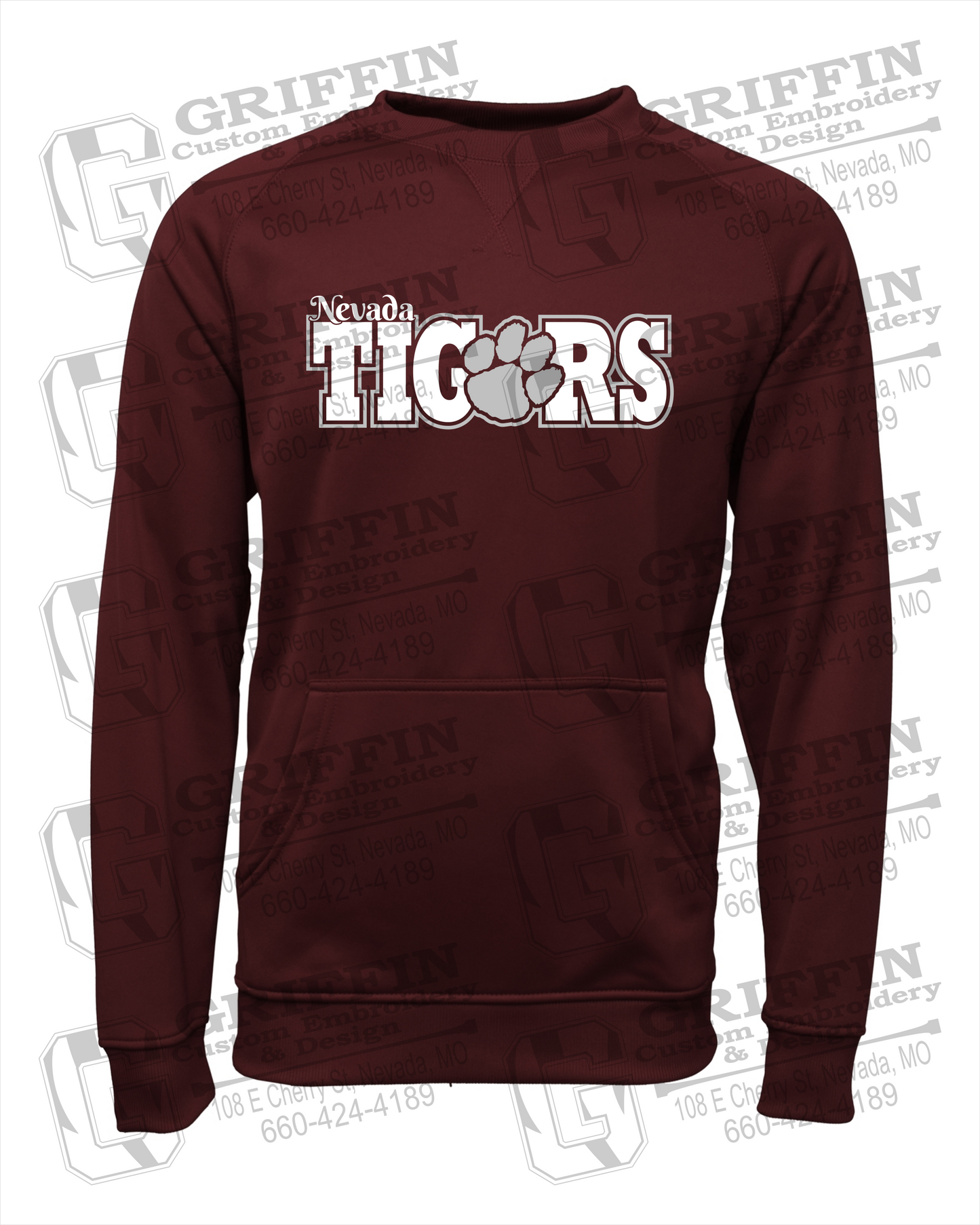 Nevada Tigers 23-D Youth Sweatshirt