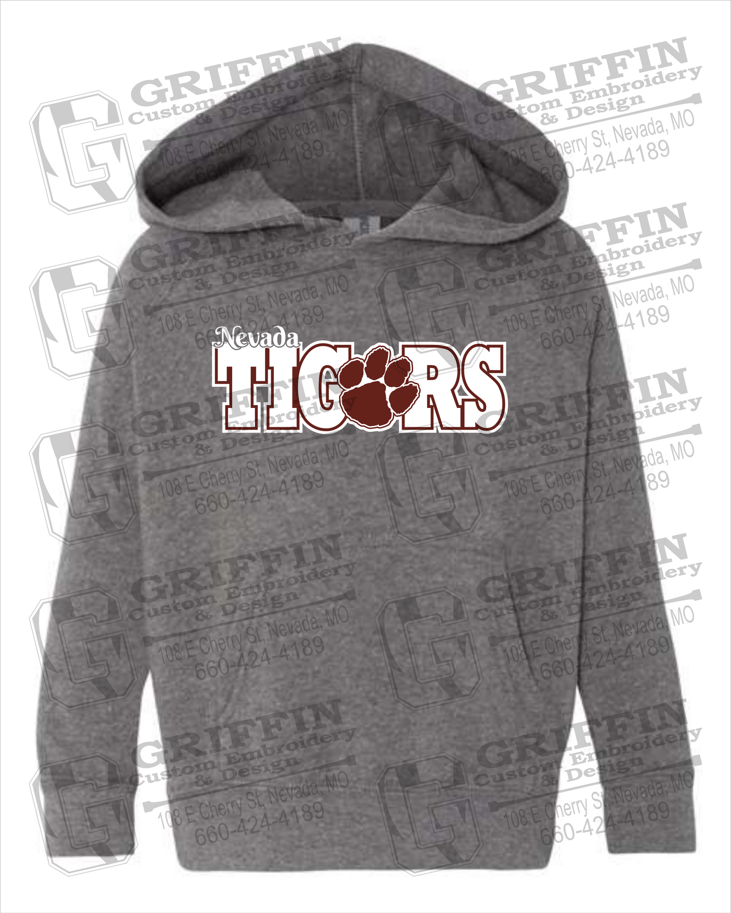 Nevada Tigers 23-D Toddler Hoodie