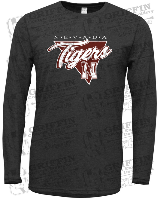 Soft-Tek Long Sleeve T-Shirt - Nevada Tigers 23-G