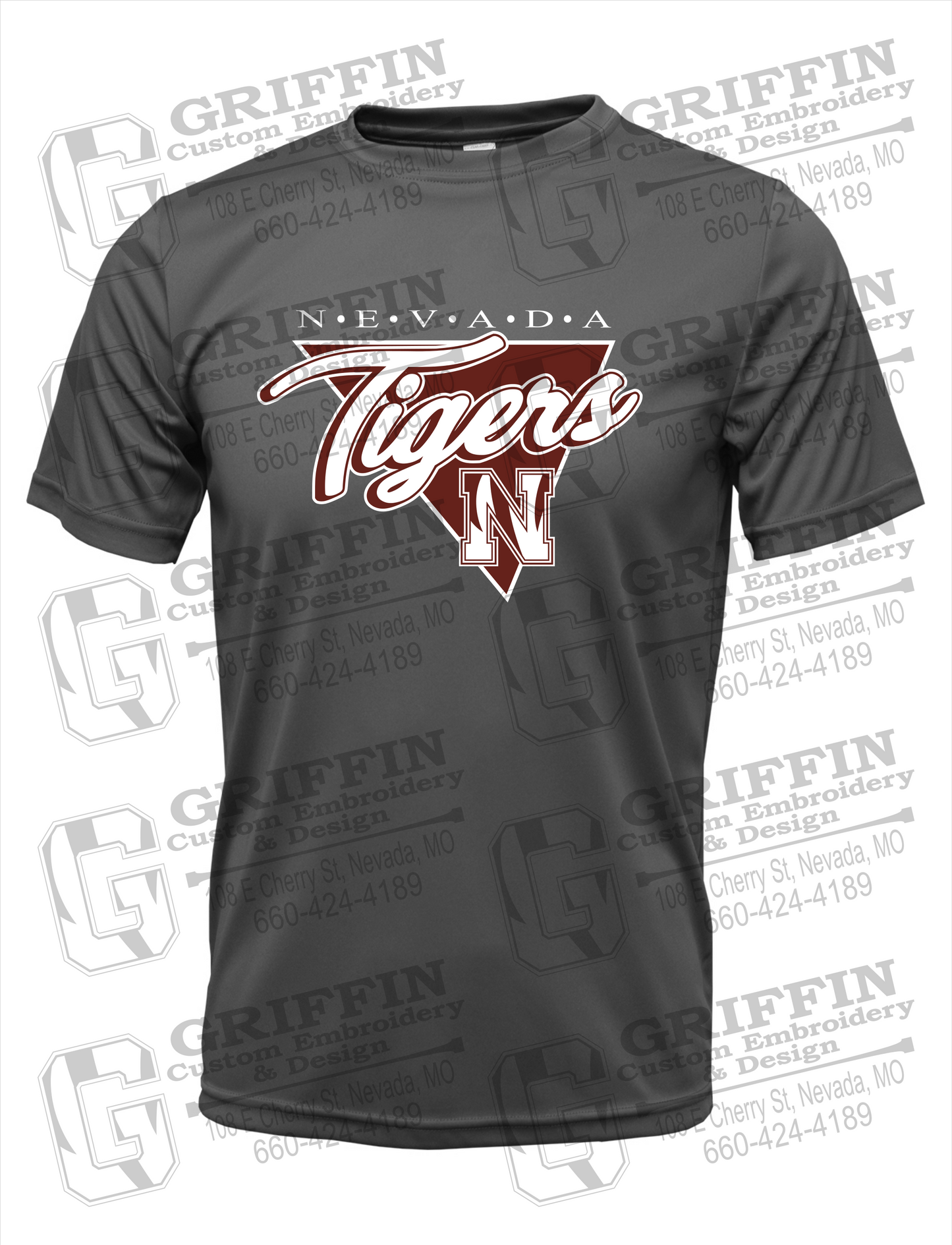 Nevada Tigers 23-G Dry-Fit T-Shirt