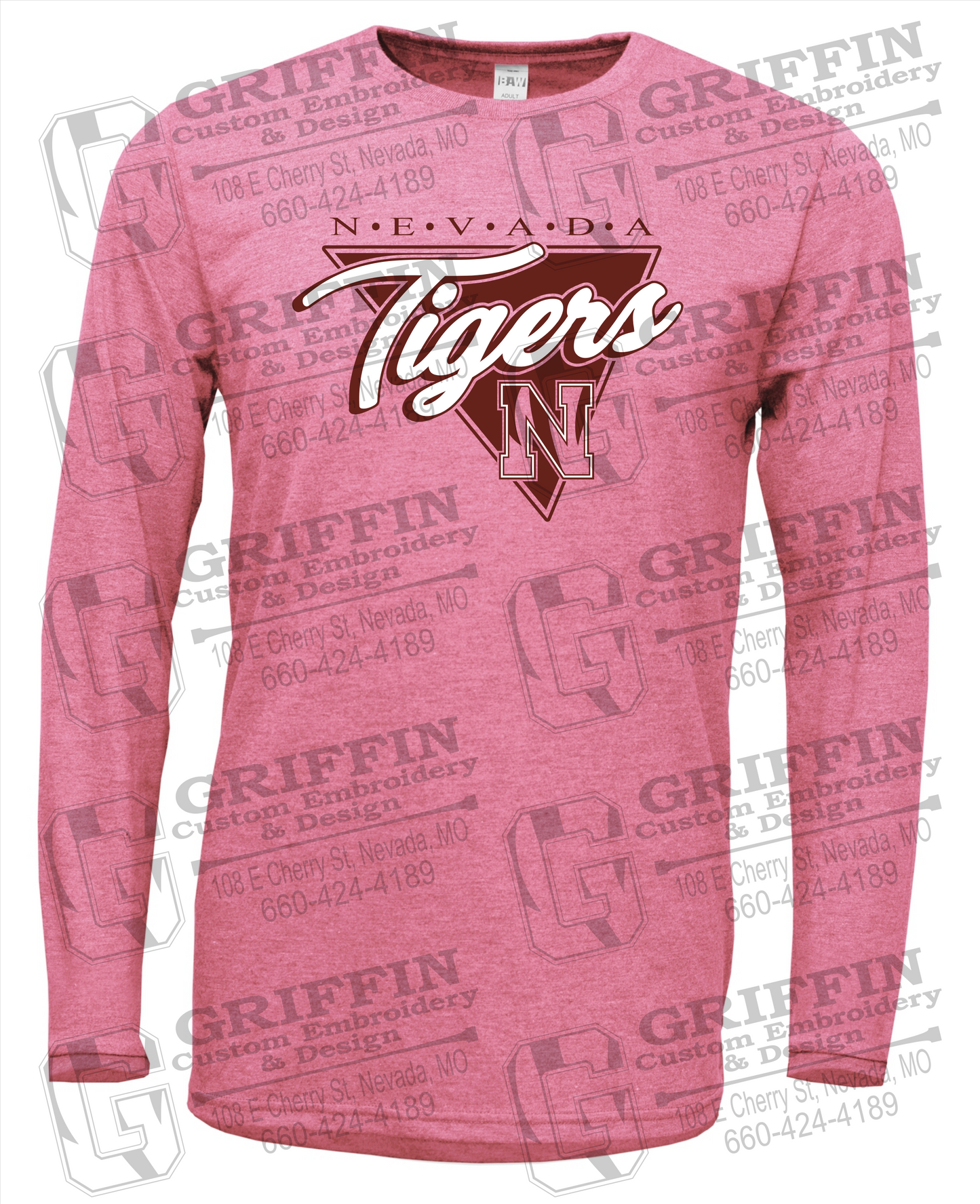 Nevada Tigers 23-G Long Sleeve T-Shirt