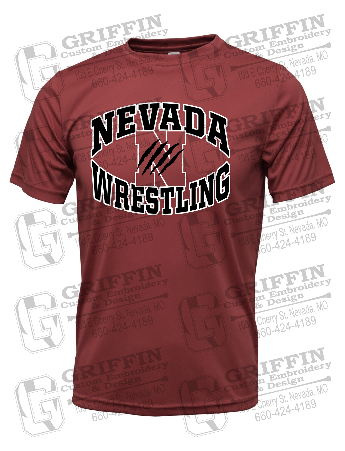 Nevada Tigers 23-H Dry-Fit T-Shirt - Wrestling