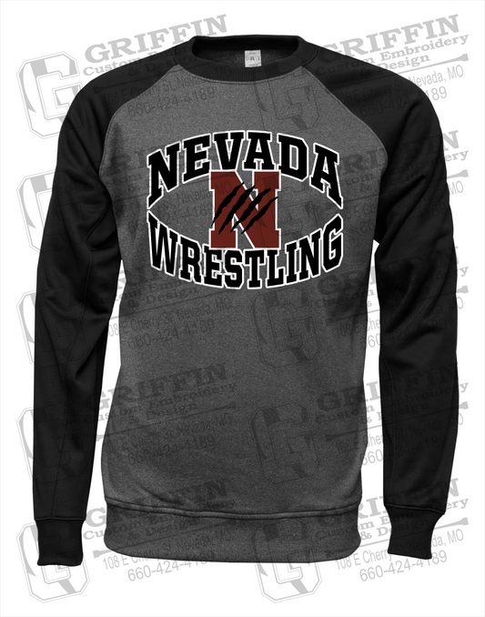 Nevada Tigers 23-H Raglan Sweatshirt - Wrestling