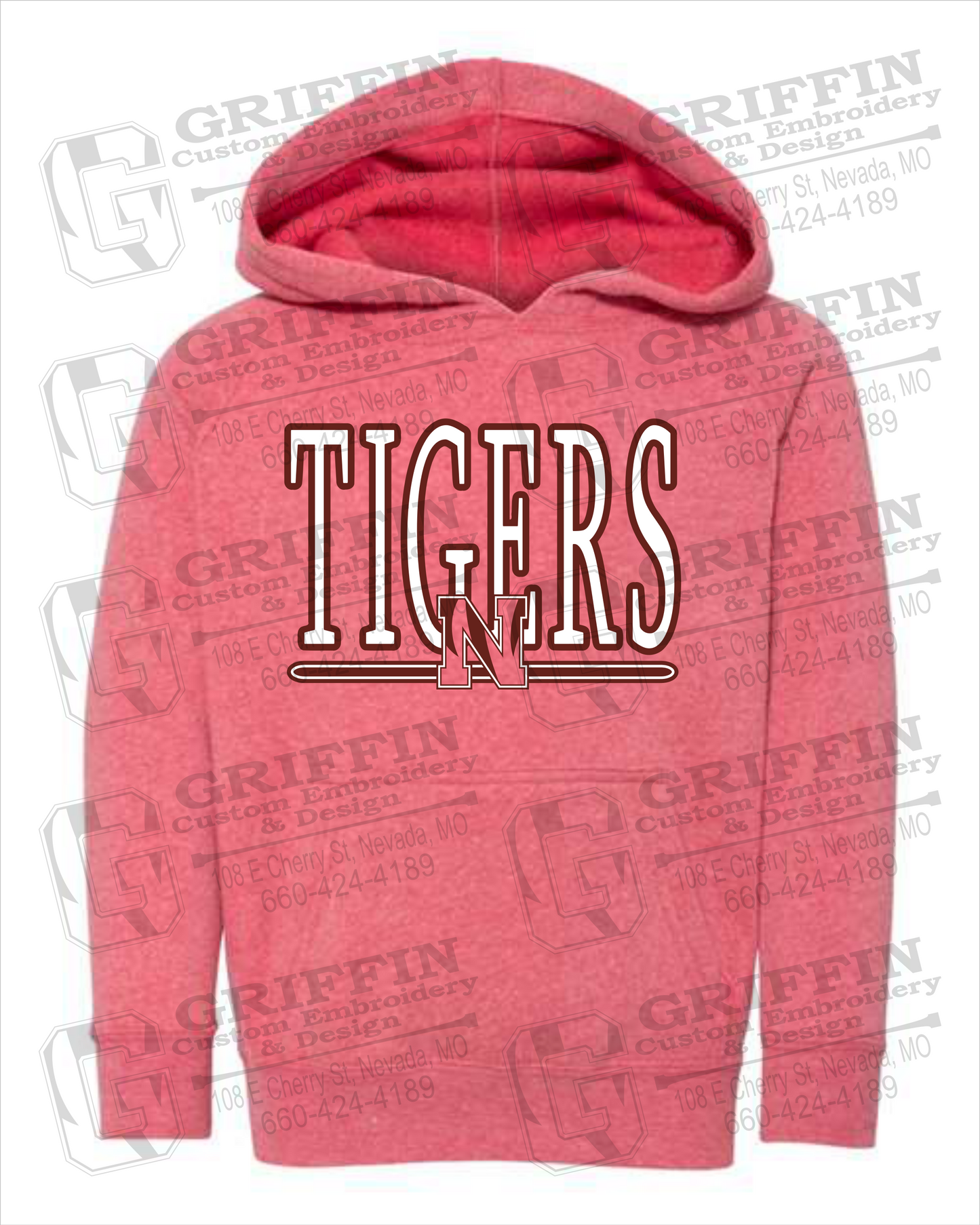 Nevada Tigers 23-K Toddler Hoodie