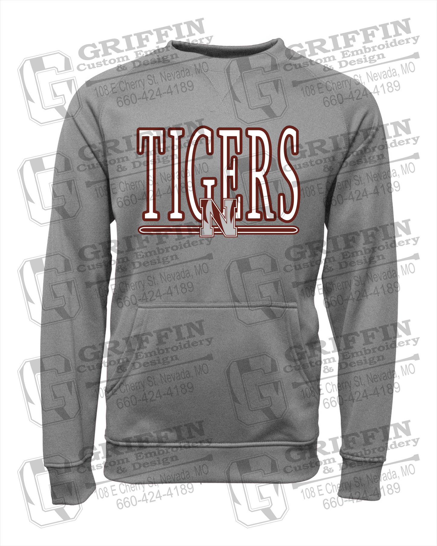 Nevada Tigers 23-K Sweatshirt