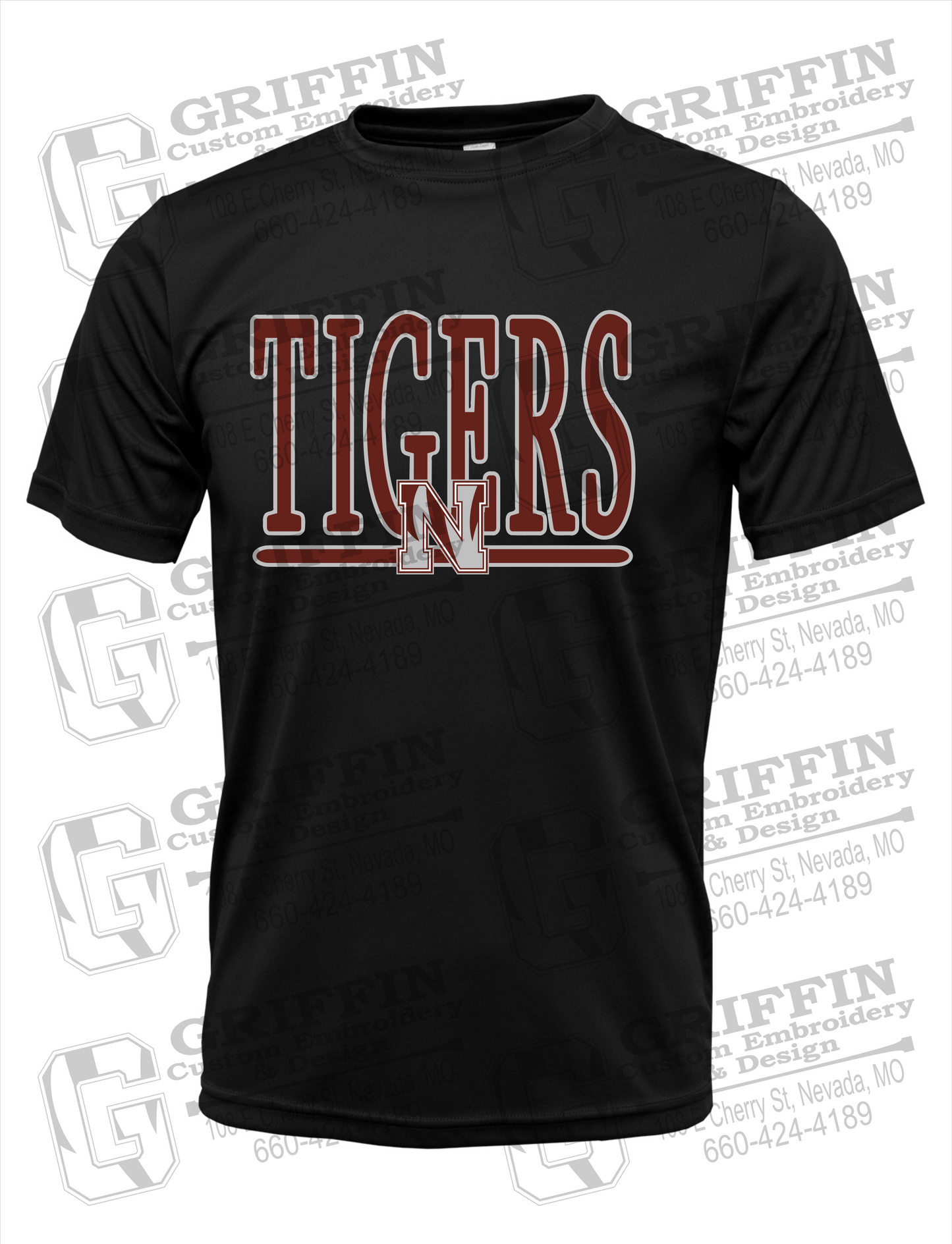 Nevada Tigers 23-K Dry-Fit T-Shirt