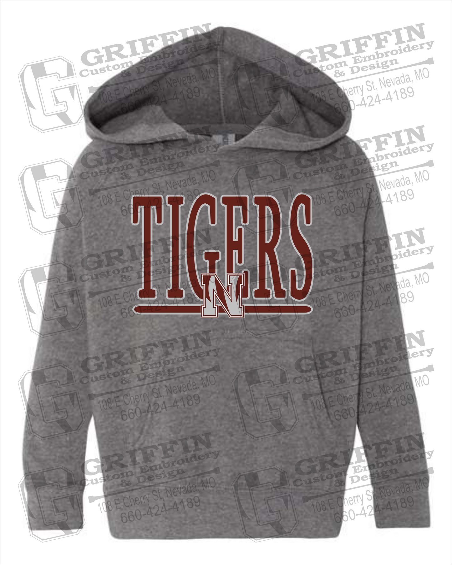 Nevada Tigers 23-K Toddler Hoodie