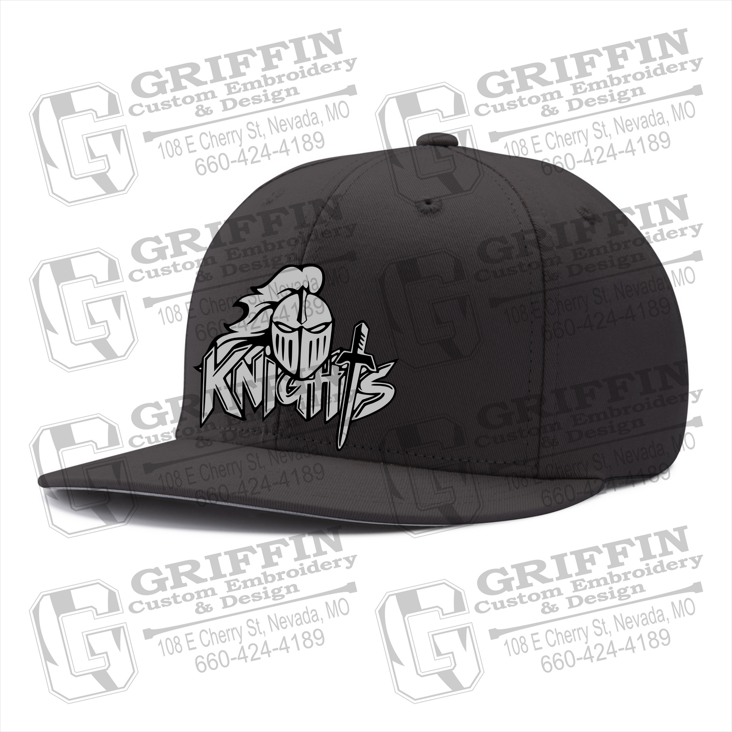 Pennant Snapback Cap - NEVC Knights Logo