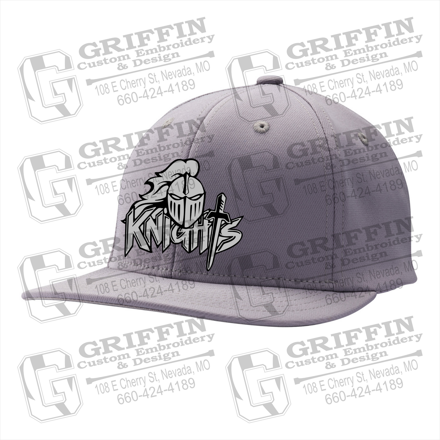 MVP Fitted Cap - NEVC Knights Logo