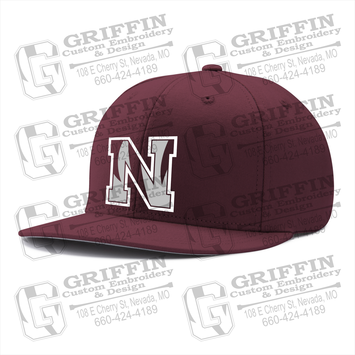 Pennant Snapback Cap - Nevada N Logo