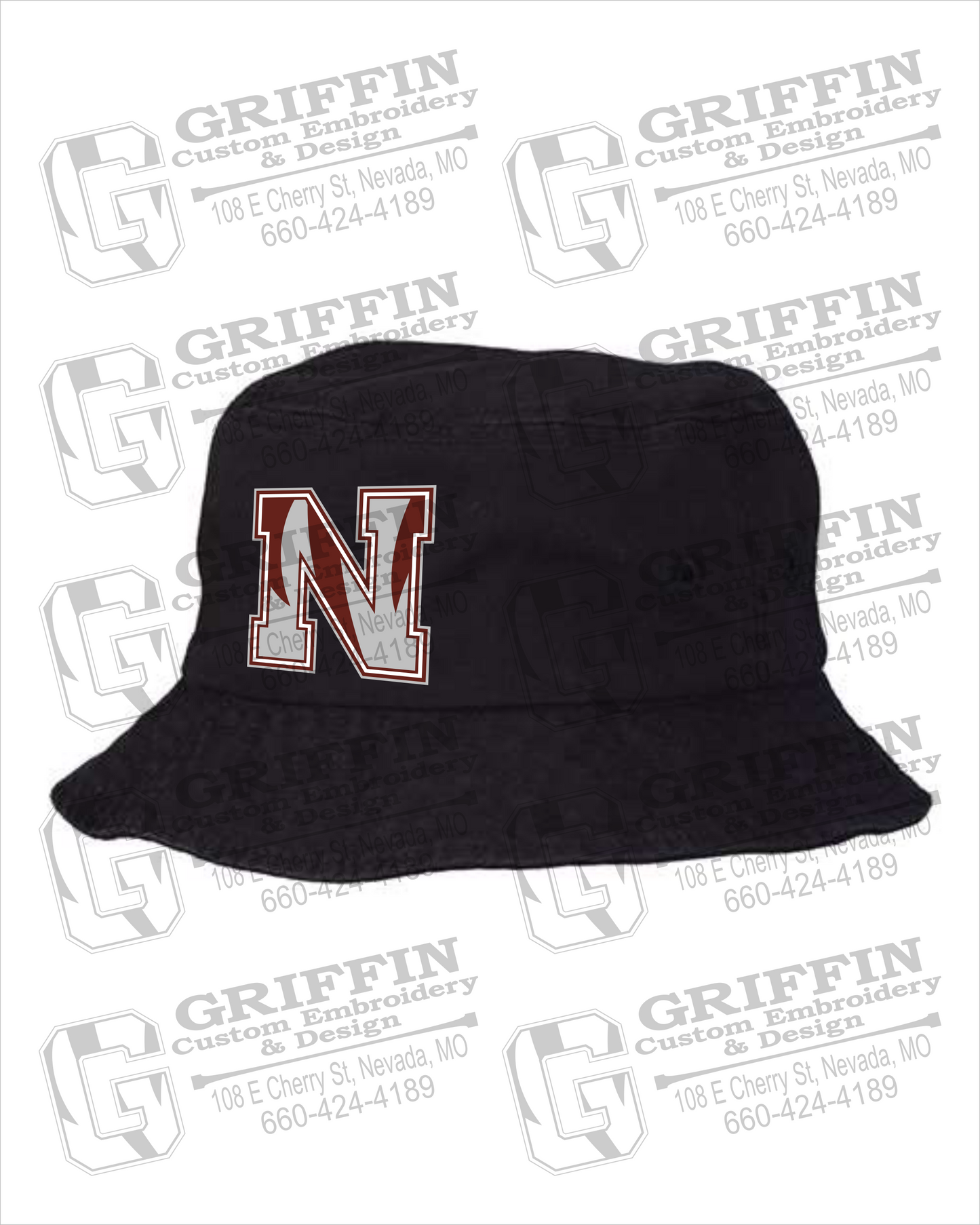 Nevada Tigers Bucket Hat - Nevada Tigers N Logo