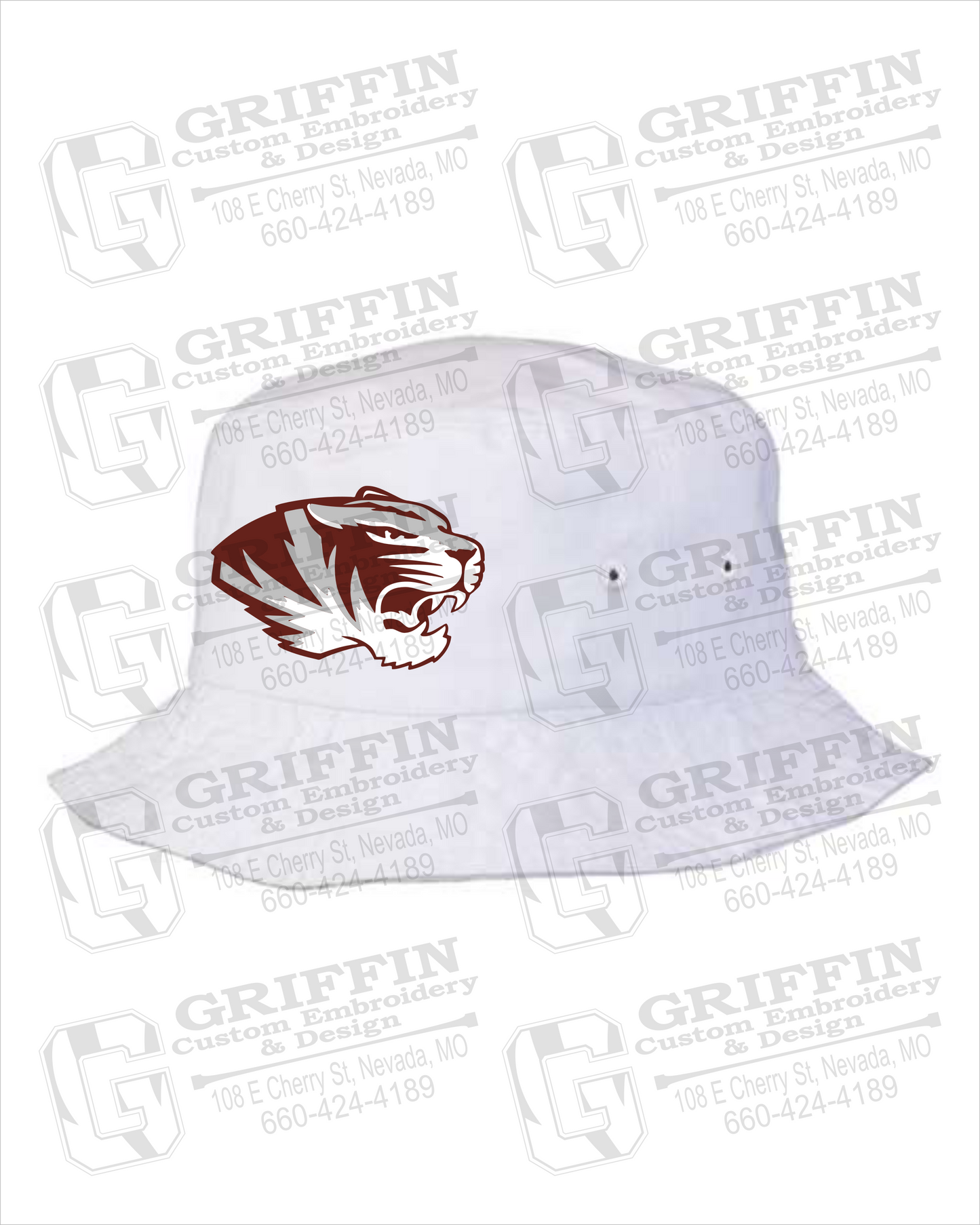 Nevada Tigers Bucket Hat - Tiger Head Logo