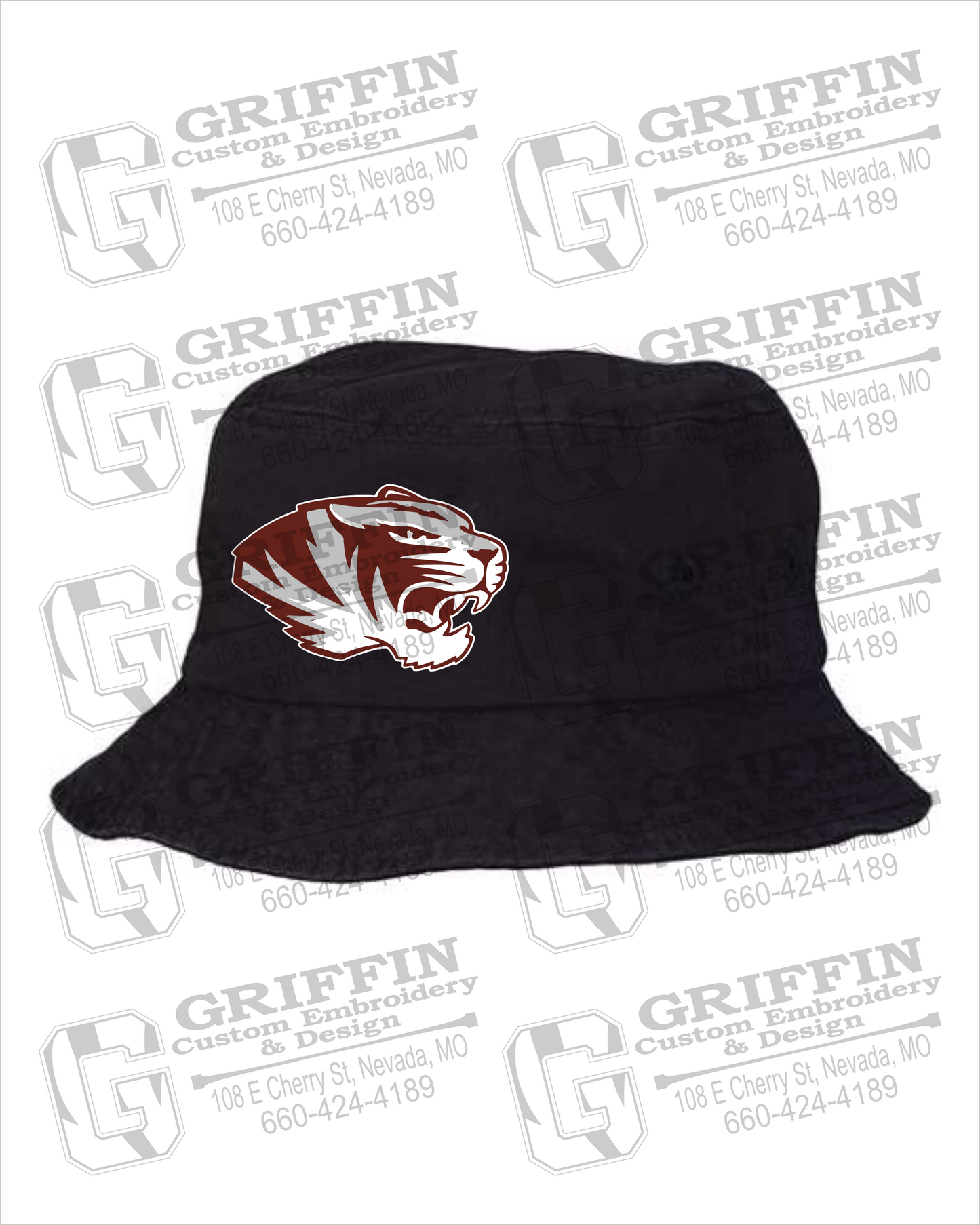 Nevada Tigers Bucket Hat - Tiger Head Logo